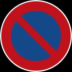 Restricted Parking – Traffic signs