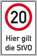 Speed Limit 20