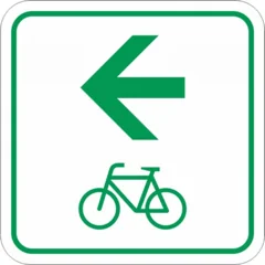 Radfahrer kreuzen – Verkehrszeichen