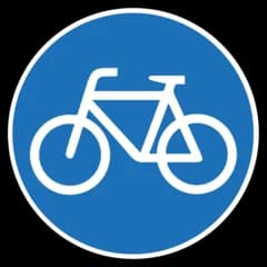 Carril bici – Señales de tráfico