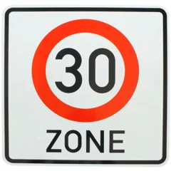 30 Zone – Traffic signs